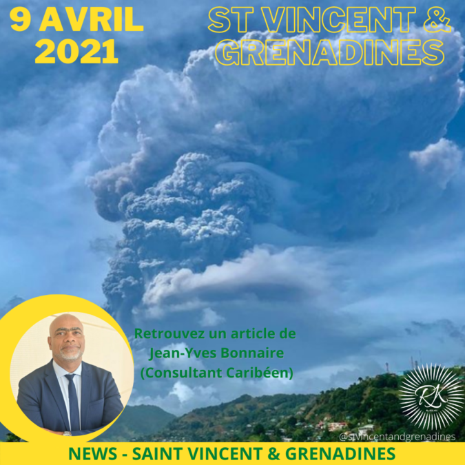 9 de abril de 2021 – Erupción en San Vicente…