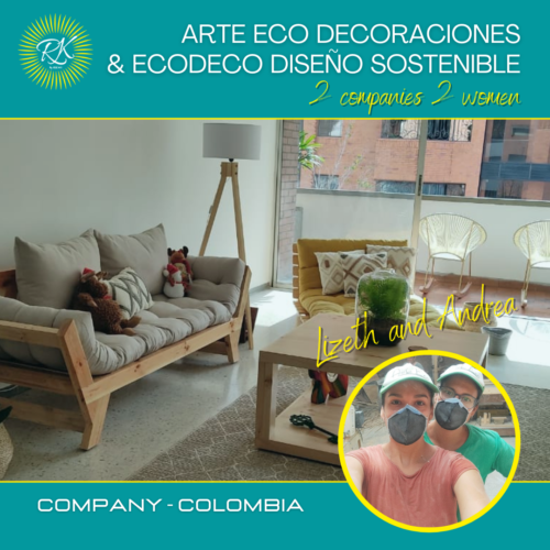 ARTE ECO DECORACIONES & ECODECO DISEÑO SOSTENIBLE